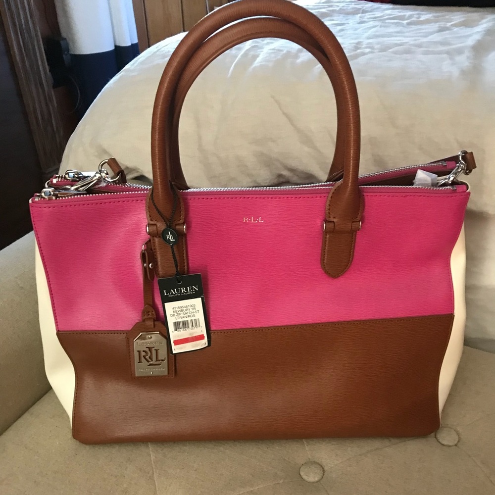 Ralph Lauren Newbury bag! New with tags!